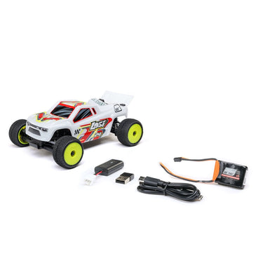 Losi Micro-T 1/28 2WD RC Stadium Truck (White) LOS-1392T1